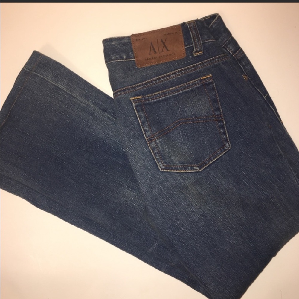 Armani Exchange cropped jeans. Authentic